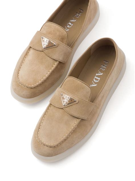 prada loafers women price|Prada suede loafer booties.